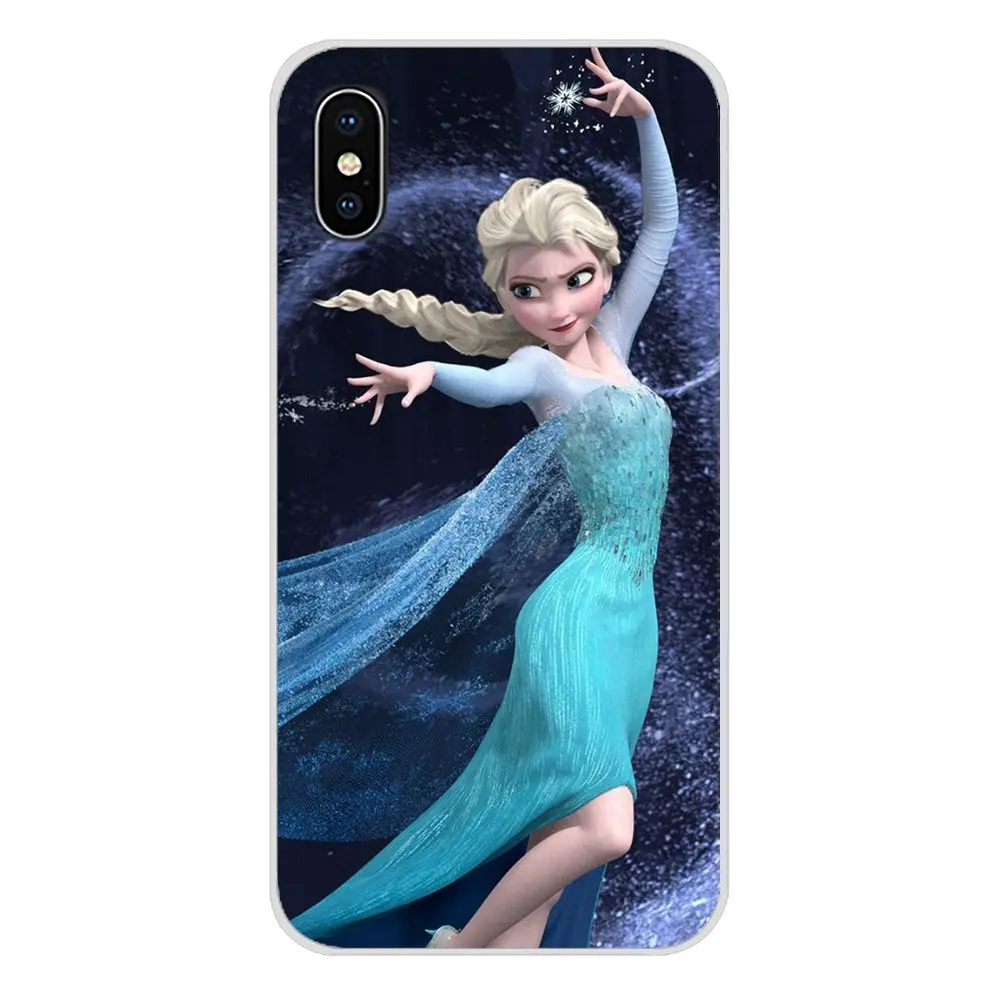images 2 Аксессуары чехол для телефона Принцесса Эльза Анна для Apple IPhone X XR XS 11Pro MAX 4S 5s 5C SE 6S 7 8 Plus ipod touch 5 6 - Цвет: images 2
