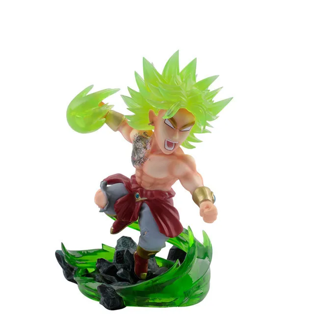 Аниме zhan Cegar Татуировка Broly Татуировка Волшебная детская штучная модель гаражного комплекта