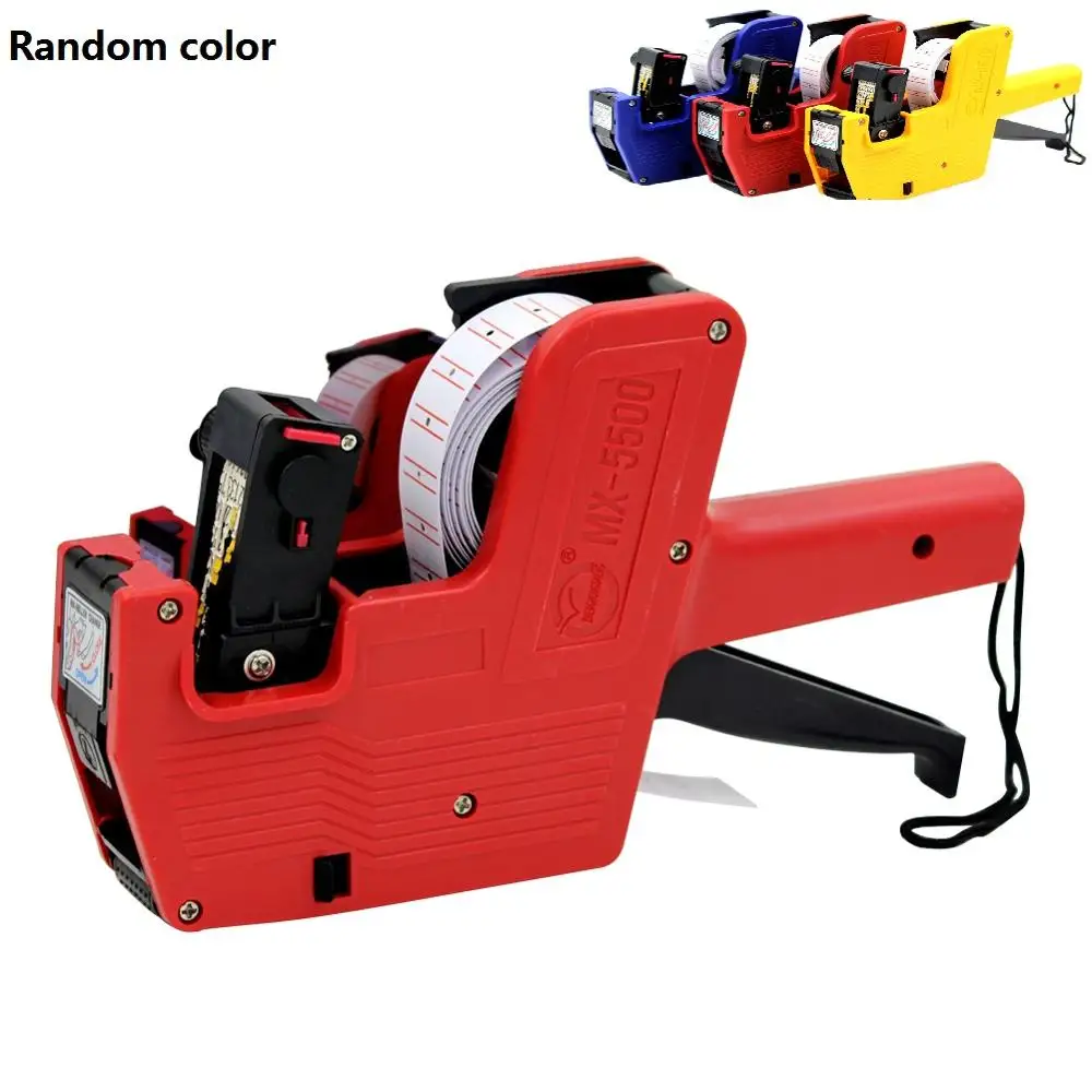 Mx5500 Handheld Price Labelling Gun Plastic 8 Digits Eos Price Tag Gun