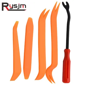 

Car Removal Tool + 4pcs/set Portable Vehicle Car Panel Audio Trim Removal Set Kit Practical Car Repairing Hand Tools Screwdriver