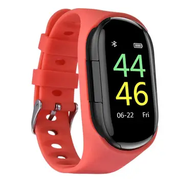 

M1 Newest Heart Rate Monitor Smart Watch Bluetooth Earphone Fitness Tracker Blood Pressure Smartwatch For IOS Android