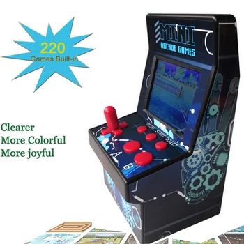 

Mini Arcade Game Retro Machines for Kids with 220 Classic Handheld Video Games Portable Gaming System for Childrens Tiny Toys
