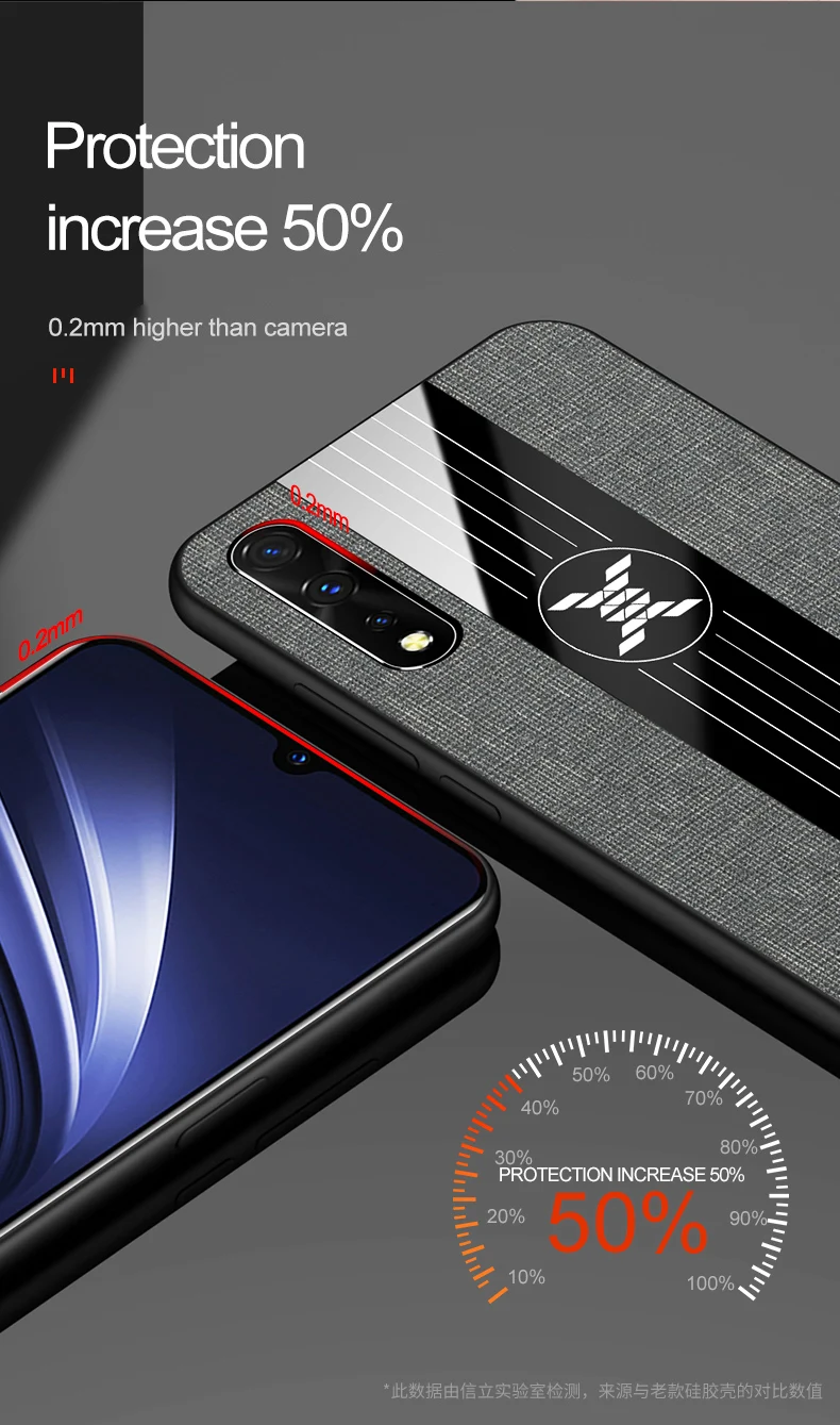 KONSMART Роскошный чехол для телефона Vivo V17 Neo кольцо на палец благородный противоударный защитный чехол для Vivo V17 Neo V17Neo Fundas