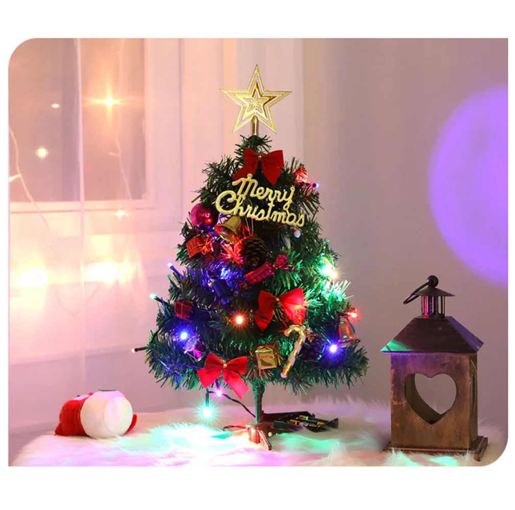 Small Diy Christmas Tree Fake Artificial Christmas Tree Led Lights