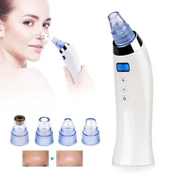 

Blackhead Remover Face Deep Nose Cleaner T Zone Pore Acne Pimple Removal Vacuum Suction Facial Diamond Beauty Clean Skin Tool
