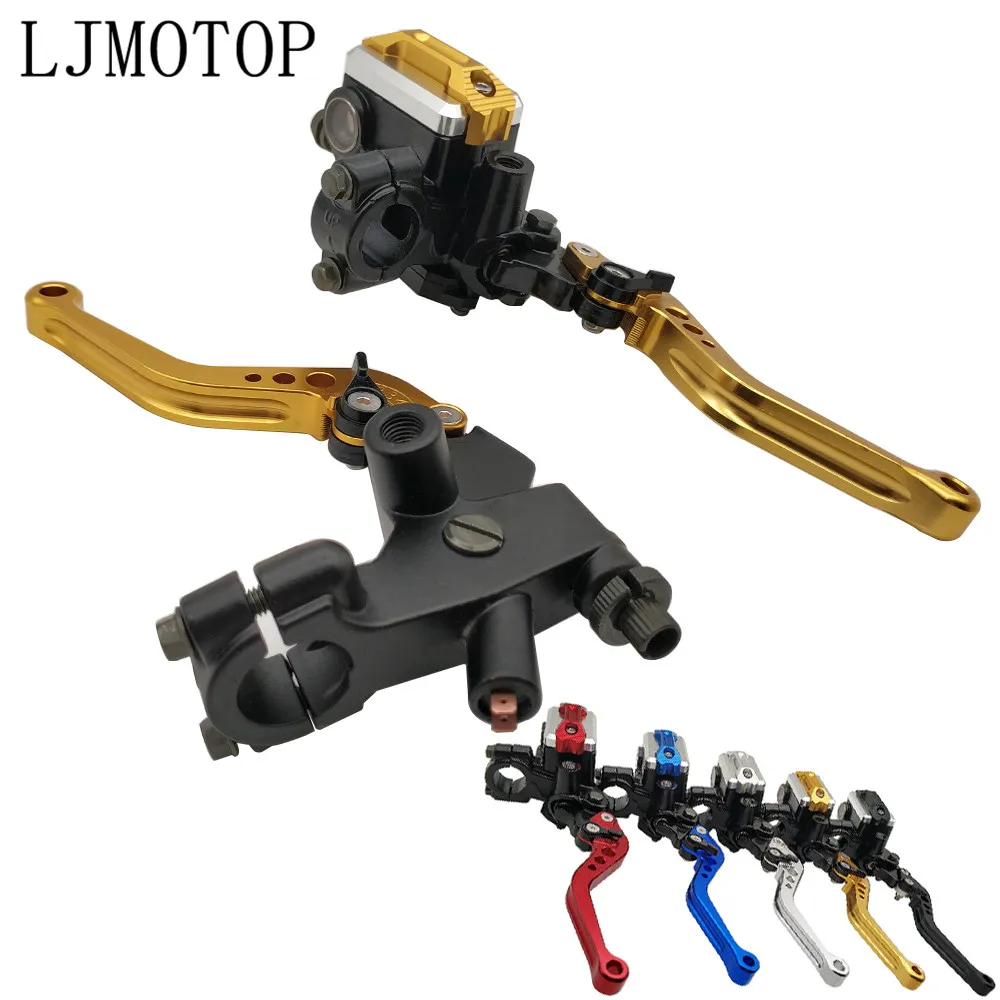 

Motorcycle Brake Clutch Master Cylinder Lever Cable Clutch Reservoir For YAMAHA tdm 900 850 mt125 mt03 mt01 mt 125 03 01 xt660