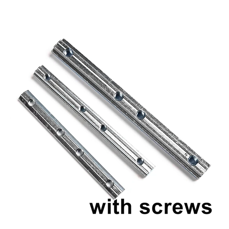 20 Set Black 2020 Series Aluminum Profile Connector Kit, 20pcs Corner Brackets With 40pcs M5 Screw Bolts And T Slide Nuts For 2020 Series Aluminum Profile Rail, T Slot Extrusion Accessories