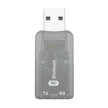 USB Bluetooth 5,0 приемник 3,5 мм разъем HIFI стерео аудио адаптер передатчик приемник для ТВ ПК колонки