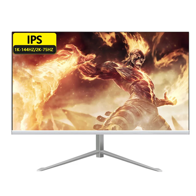Монитор игровой 24 &quot144 монитор Гц 2560 × 1440 HD плоский ЖК-дисплей HDMI для настольного