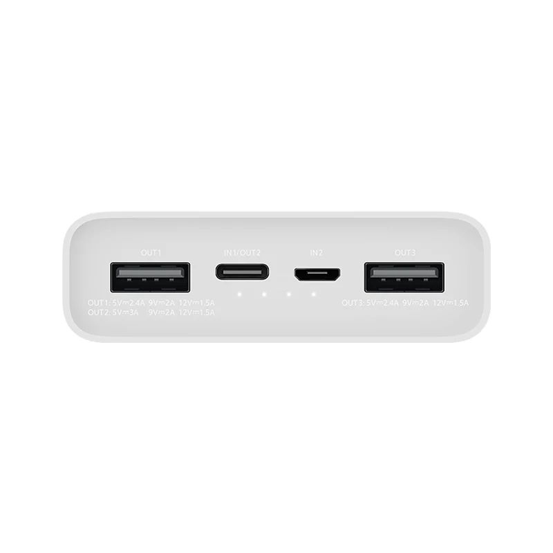 Оригинальный внешний аккумулятор Xiaomi Mi Power Bank 3 2C 20000 мАч 10000 18 Вт двусторонняя