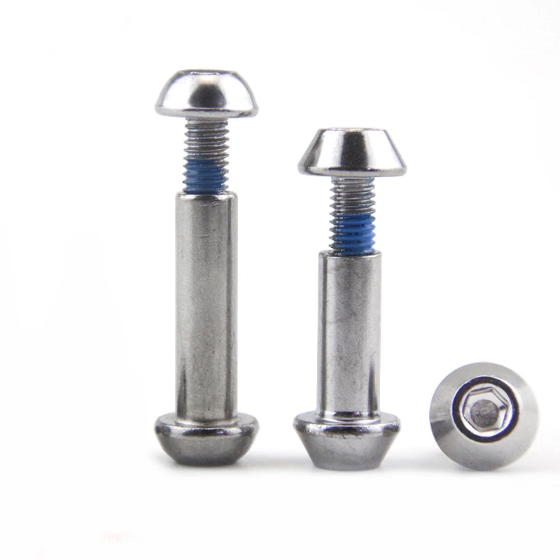 dia 8 x21 86mm locking splint screw mashroom head screw nut bolt ball hex drive bicycle skateboard plate board panel fastener bolts aliexpress