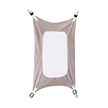 Детская спальная кровать, безопасная Съемная детская кроватка, детская кроватка, дышащая, Ammock для новорожденных, эластичный гамак с регулируемой сеткой