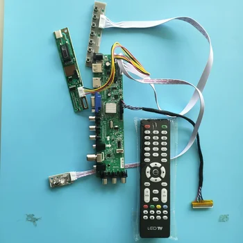 

Kit For LP171WP4(TL)(N1) TV DVB-C DVB-T 1440X900 1 CCFL Digital USB AV LCD Panel HDMI VGA Controller board 17.1" 30pin