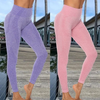 Women Seamless Leggings Tummy Control Yoga Pants High Waist Breathable Leggins Sport Fitness Gym Athletic Tights Drop Shipping 1