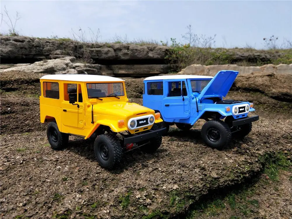 RCtown WPL C34KM 1/16 Metal Edition Kit 4WD 2,4G Buggy Crawler внедорожный Радиоуправляемый автомобиль 2CH модели транспортных средств с головной светильник