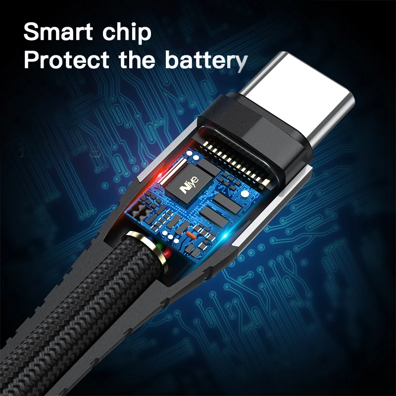 Кабель USB Type C для быстрой зарядки QC 4 0/3 0/2 0 зарядный кабель Samsung Galaxy LG Huawei Xiaomi Redmi