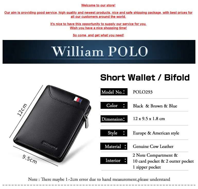 WILLIAMPOLO натуральная кожа Для мужчин кошелек с держатель для карт, Мужская Роскошная бабочка короткий кошелек, сумочка на молнии, кошельки Повседневное Стандартный кошельки