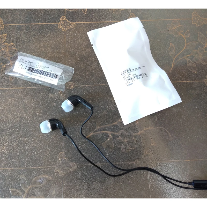 Черные наушники samsung EHS64, 3,5 мм, наушники-вкладыши с микрофоном, проводная гарнитура для samsung Galaxy S8, поддержка официального тестирования
