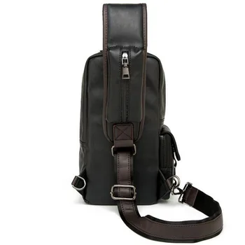 

Multi-functional men's bag trend small chest bag Korean version of casual men's pockets Messenger outdoor shoulder bag