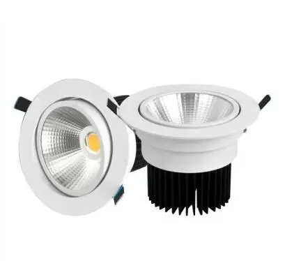 Потолочный Точечный светильник потолочный COB супер яркий светодиодный врезной