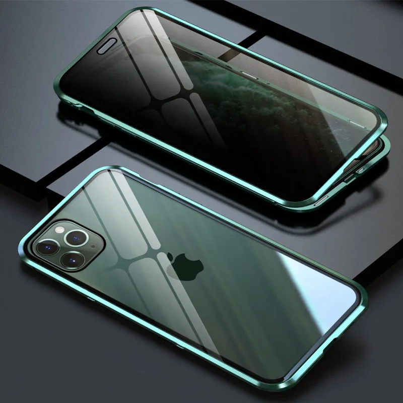 Магнитный чехол для iPhone 11 Pro Max Xs Xr X 8 7 6s 6 Plus, Магнитный чехол