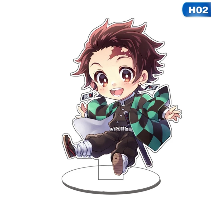 2 Аниме Demon Slayer: Kimetsu No Yaiba аксессуары для косплея Kamado Tanjirou Nezuko Zenitsu Giyuu реквизит лицензирование украшения подарки - Цвет: 2