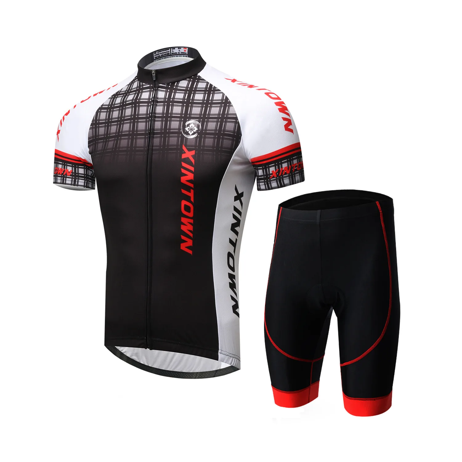 

Xintown Europe And America Jersey Short Set Cyclist Coat Short Sleeve Set Summer Moisture Wicking Quick Drying Clothes
