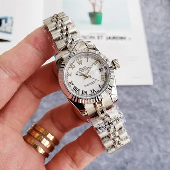 

Rolex- Datelog Series Ladies Men's Automatic Mechanical Watch Stainless Steel Waterproof Casual Watch Gift 1508 Orders