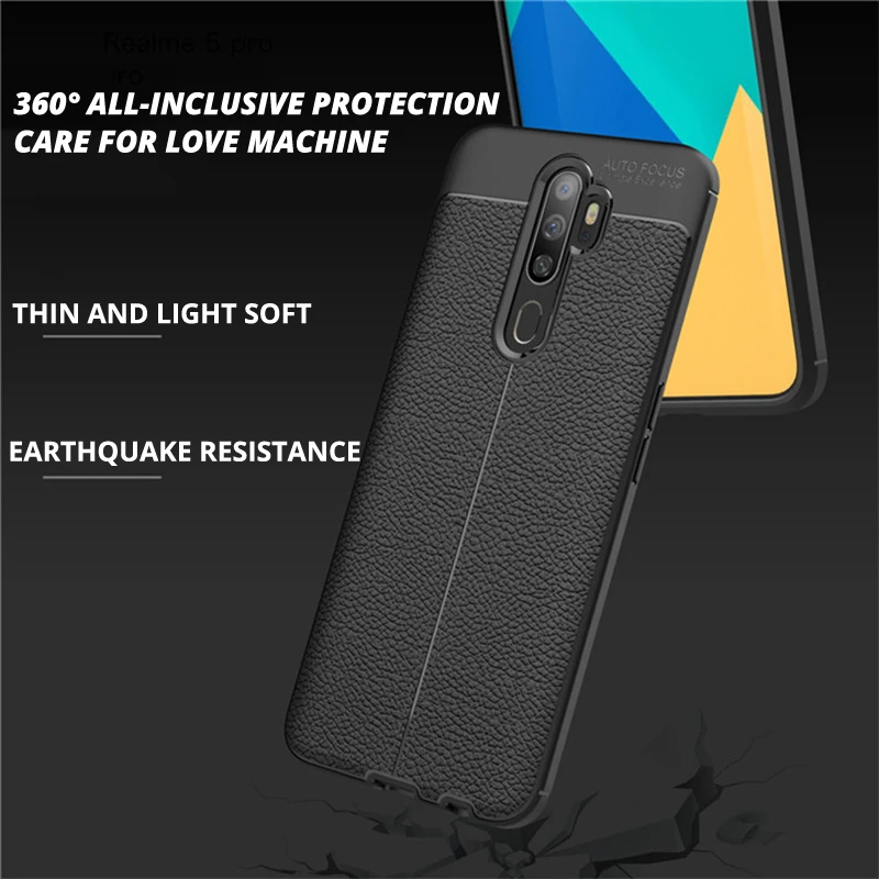 Чехол для OPPO Reno 2 Z 2F 2Z 10X Zoom Realme C3 5 5i 6i X Q XT X2 AX5 A3S A7 AX7 A5 A9 2020 A8 A31 K1 R15X F9 F11 Pro задняя