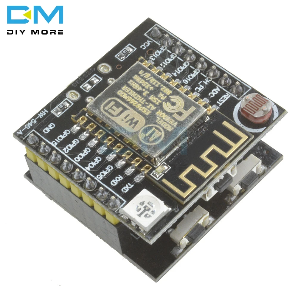 ESP8266 ESP 12F серийная плата разработки Wi Fi Witty Cloud фотомодуль MINI NodeMCU для Arduino LDR WS2812