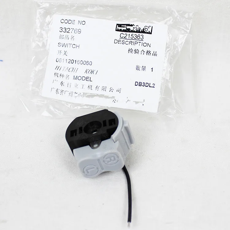 

Genuine Switch 332769 for HITACHI DB3DL2 drill screw driver Switch Wire