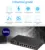 100 М+1000 Мбит / с 9-портовый коммутатор Гигабитный коммутатор Lan Internet Splitter VLAN Поддержка сетевых коммутаторов Ethernet 1G RJ45 Hub 100/1000 Мбит / с