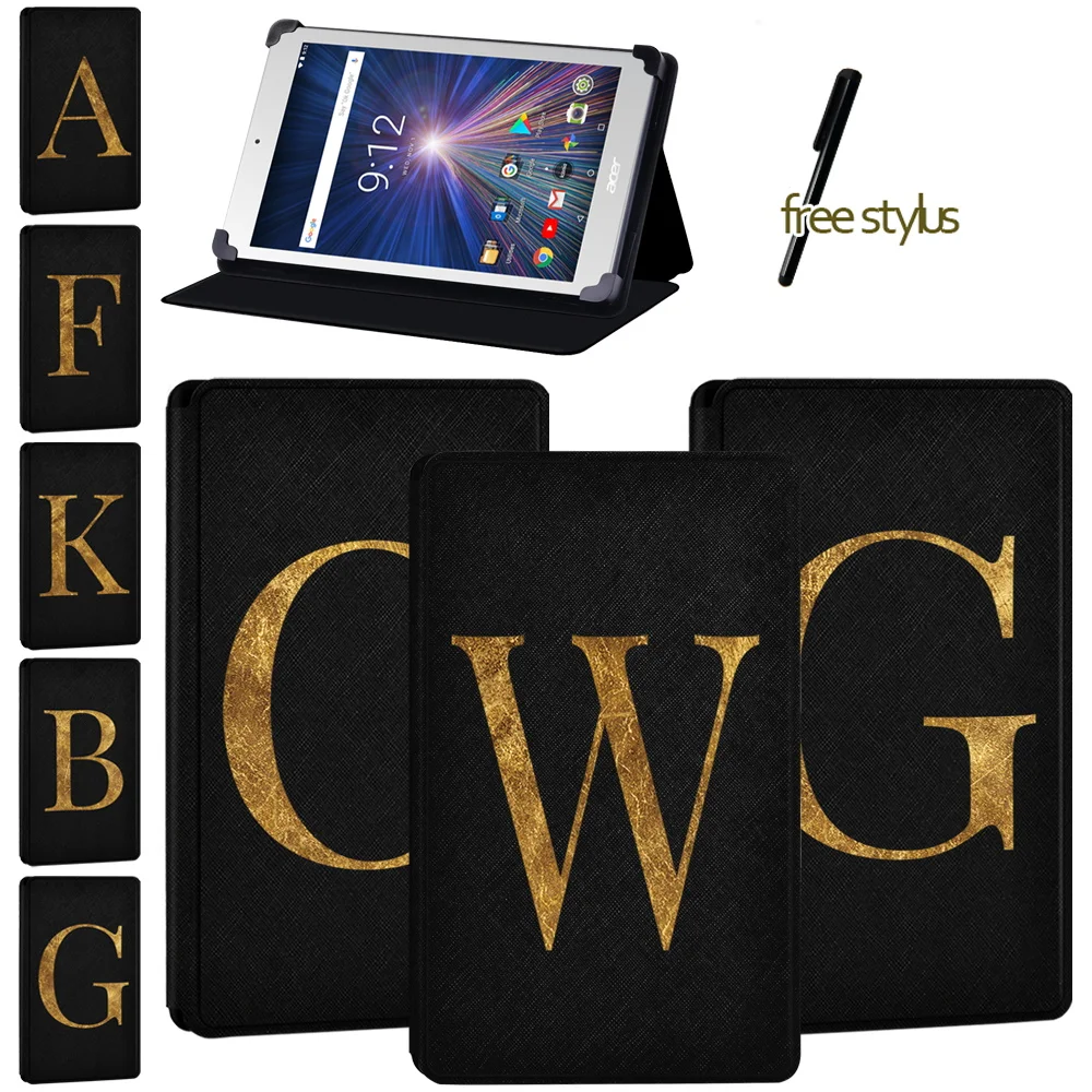 

Leather Tablet Case for Acer Iconia One 8 B1-810/Acer Iconia One 8 B1-850/Acer Iconia One 8 B1-(860/870) - with Letter Printing