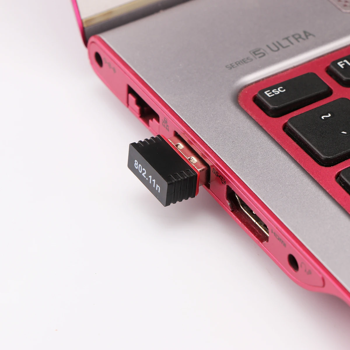 Wifi адаптер USB WiFi адаптер Wi-Fi адаптер Wifi ключ для настольного ноутбука ПК для Windows 10 8 7 Raspberry Pi Pi2