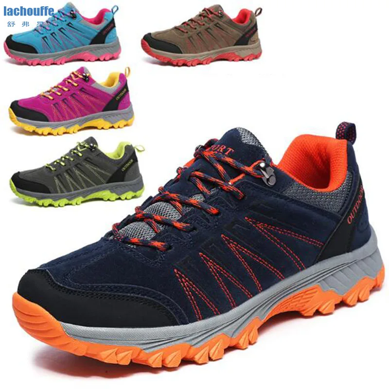 

Couple Winter Hiking Shoes Women Waterproof Trekking Sneakers for Mens Wear-resistance Mountain Shoes Women Boots for Hunting