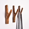 Solid Wood Tree Branch Hook Creative Retro Log Branch Xuanguan Door behind the Wall Hanging Clothes Hook Clothes Hanging 2