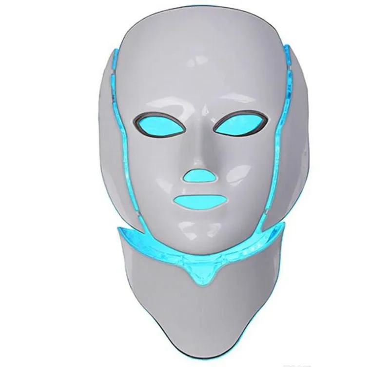 IPL light therapy Skin rejuvenation led skin rejuvenation neck mask with 7 colors  (6)