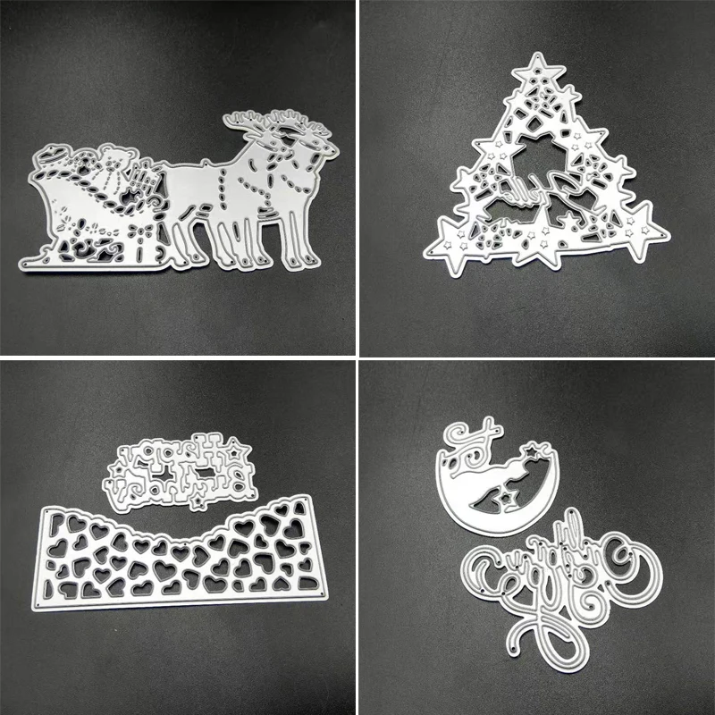 

ZATWBS Rabbit and butterfly Cutting Dies for DIY Scrapbooking Decoretive Embossing Stencial DIY Decoative Cards die cutter