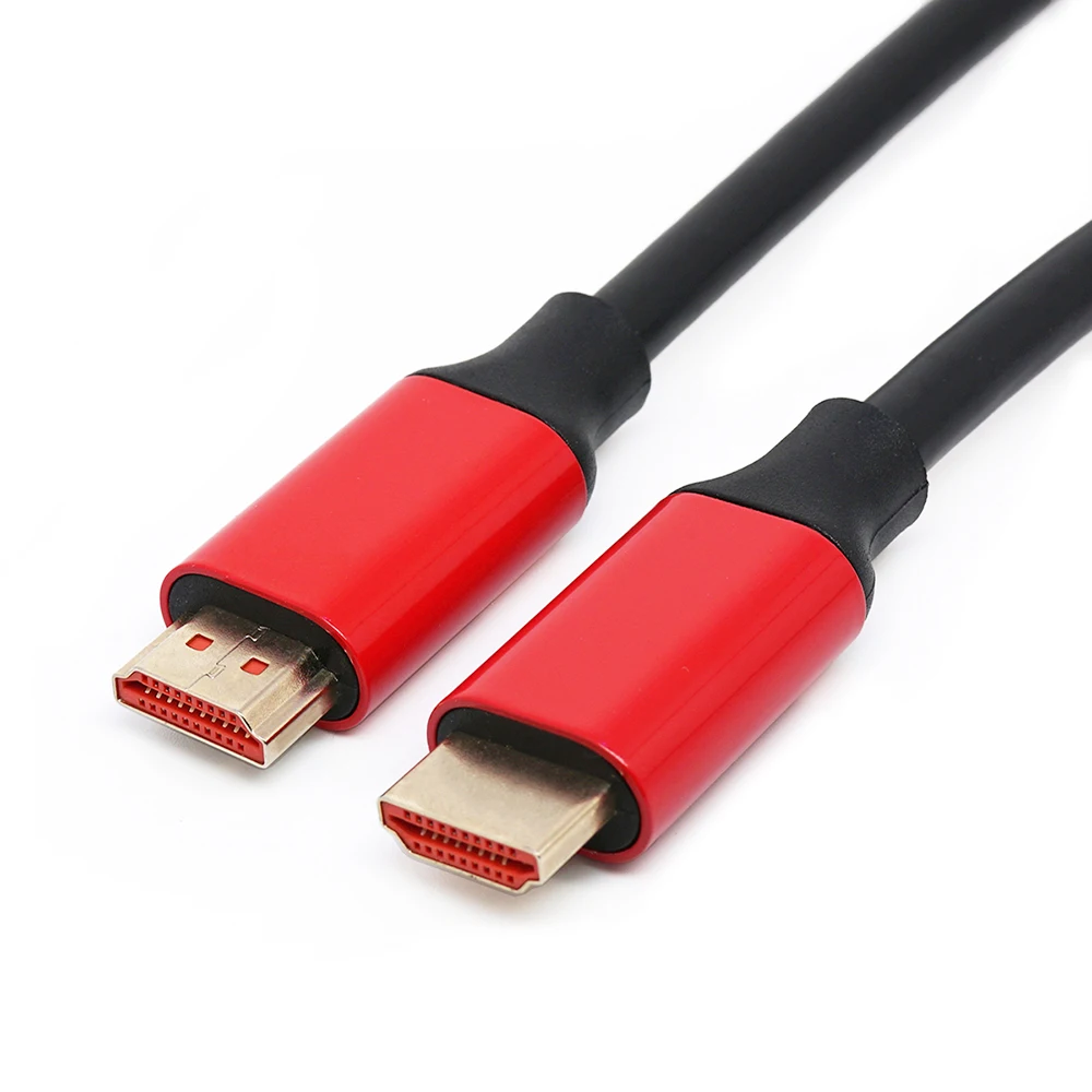 Qywo HDMI-совместимый кабель 2 0 4k штекер-штекер красный цвет 3 фута 1 5 м 10 футов |