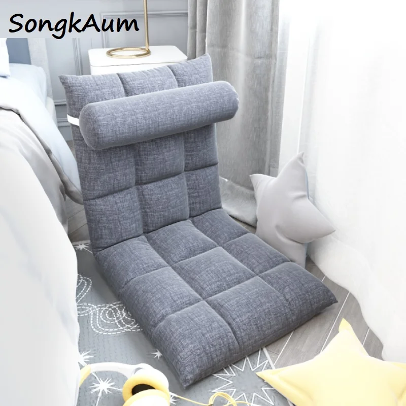 New Fashion Lazy Sofa Tatami Folding Furniture Single Small Chaise Lounge Bed Living Room Esports Game Seat Home Chair