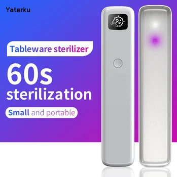 

Portable Tableware Toothbrushes Sterilizer Box Uv Led Light Sterilization Box Usb Charging Household Uv Sterilizers#g40