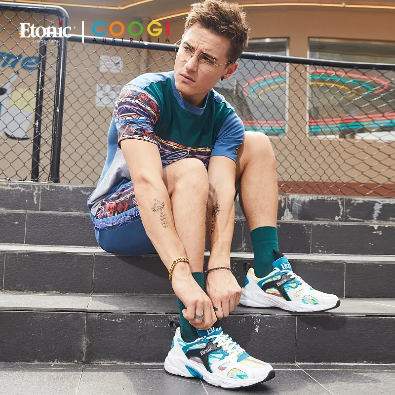 Coogi Sneakers Men Breathable Sport Running Shoes Comfortable Shockproof Dad Shoes Male Casual Platform - Running Shoes AliExpress