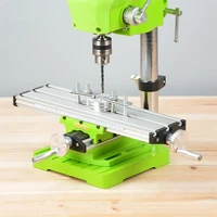 Precision Milling Machine Worktable Multifunction Drill Vise Fixture Working Table Adjustment Coordinate Table for Drill Bracket 2