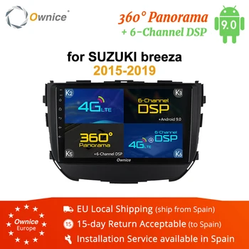 

Ownice 2din Android 9.0 Octa-Core Car Multimedia Player for Suzuki Breeza 2017 K3 K5 K6 360 Panorama DSP 4G LTE SPDIF Car Radio