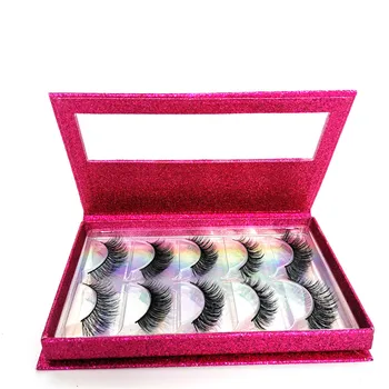 

Mink Lashes Mink Eyelashes Set 100% Cruelty Free Lashes Handmade Reusable 5 Pair Set Gift Ilash Box Popular False Lashes Makeup