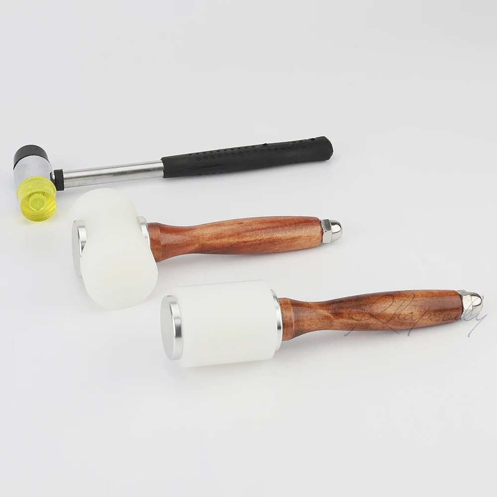 Leather Craft Carving Hammer Cowhide Punch Cutting Sewing DIY Working Saddle Making Tools Leather Craft Tools Supplies Kits leather tool carving tool leather cutting tools leather stamp punch leather carving hammer