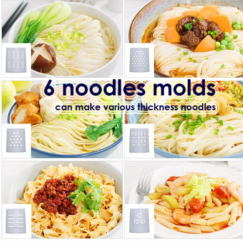 Joyoung N7V Noodles Maker Household Automatic Noodles Making Machine Multifunction 220V Fast Speed Vegetables Egg Maker