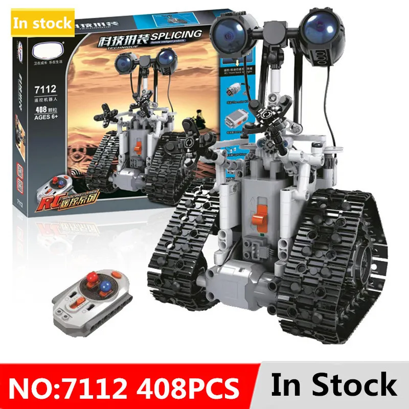 Technic City пульт дистанционного управления RC бульдозер Электрический конструктор строительные блоки Technic совместим с инженерными 408 шт. игрушки подарки