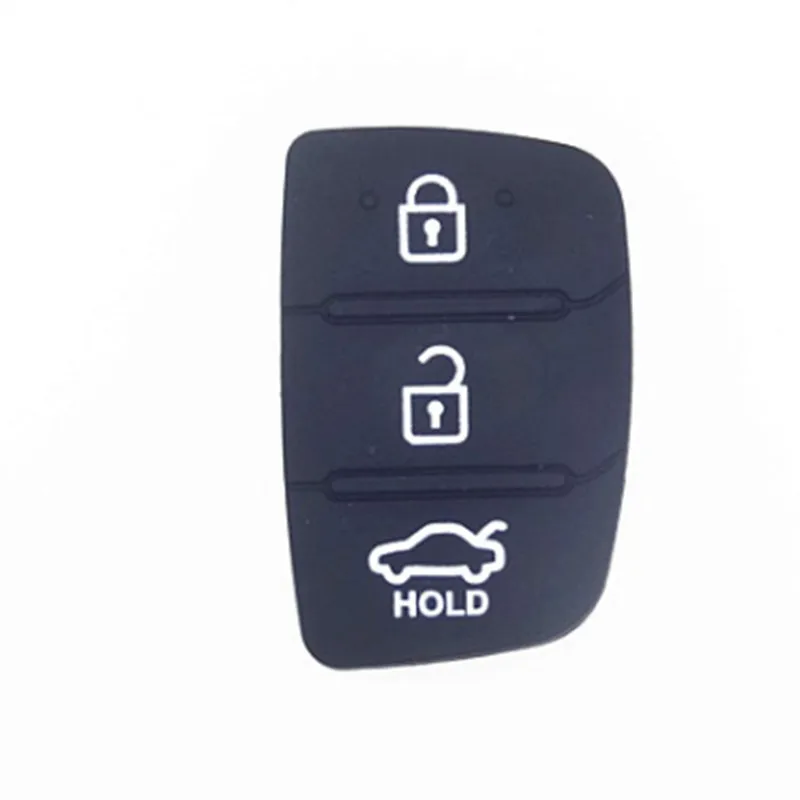 DAKATU Car Key Rubber Button Pad 3 4 Buttons Key Case Cover Remote Auto Replacement Parts Car Key Shell For Hyundai Ix35 Ix45 DAKATU Car Key Rubber Button Pad 3 4 Buttons Key Case Cover Remote Auto Replacement Parts Car Key Shell For Hyundai Ix35 Ix45