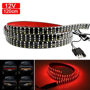 

5W 12V 49In Sequential Truck Tailgate LED Light Bar Brake Reverse Turn Signal For Pickup Truck SUV Car Tractor Trailer